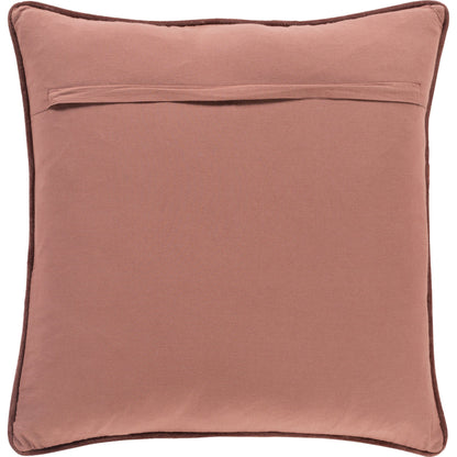 Quilted Cotton Velvet Pillow - 23112 by Surya. Made from 100% cotton in a transitional style.