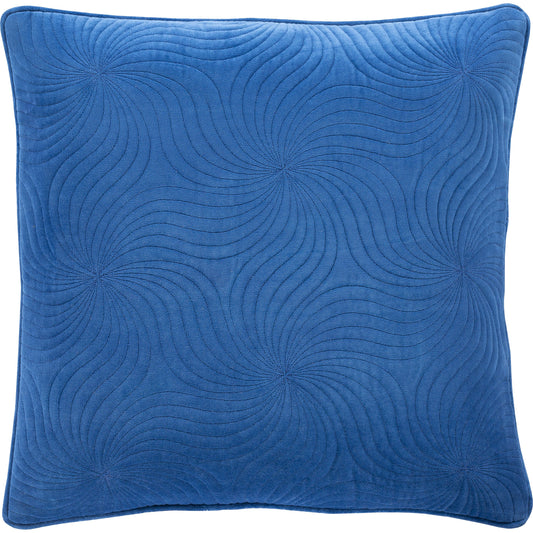 Quilted Cotton Velvet Pillow - 23112 by Surya. Made from 100% cotton in a transitional style.