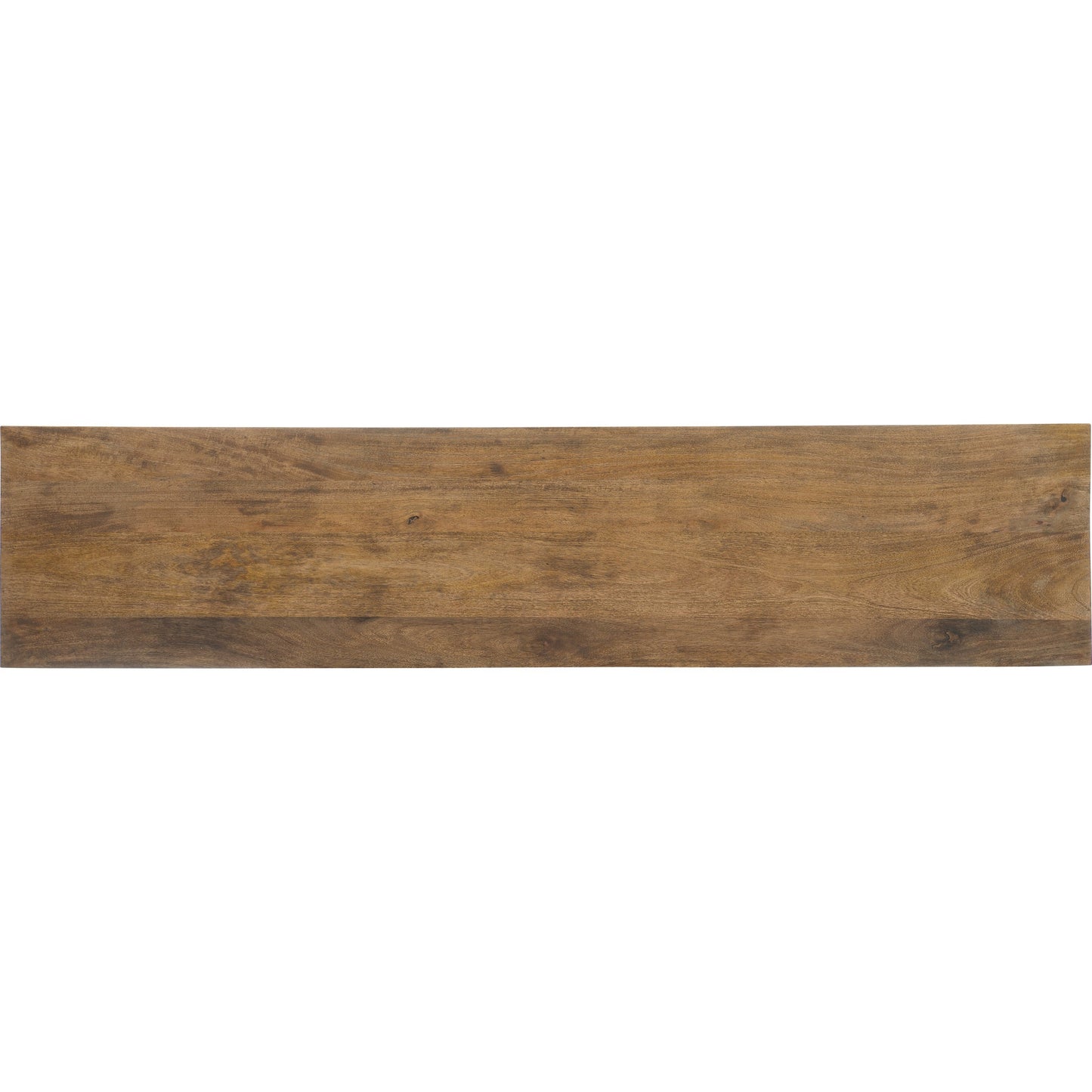 003 SI-1873087 | Additional Silo | Giovanni Entertainment Console by Hooker Furniture in medium natural wood. Made from mango wood with bone inlay, iron, slate veneer in a transitional style.