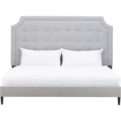Zest Scooped Welt Upholstered Bed by Zest. Made from mdf, partical board in a modern style.