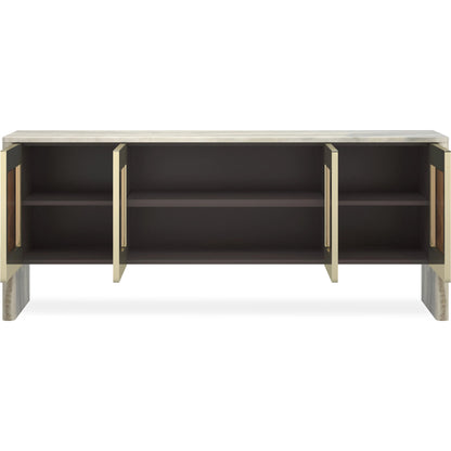 Sojourn Sideboard by Caracole in whisper of gold. Made from unique in a unique style.