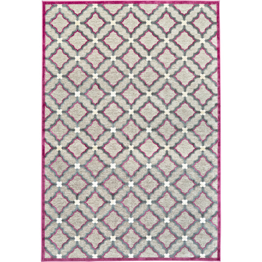 Saphir Rubus Geometric Rug - 3372F by Feizy. Made from unique in a unique style.