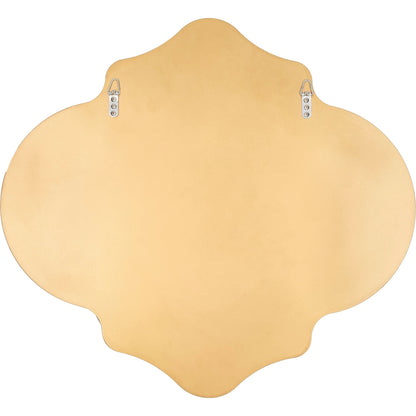Quatrefoil - 29211 by Surya in gold and antiqued. Made from manufactured wood in a traditional style.