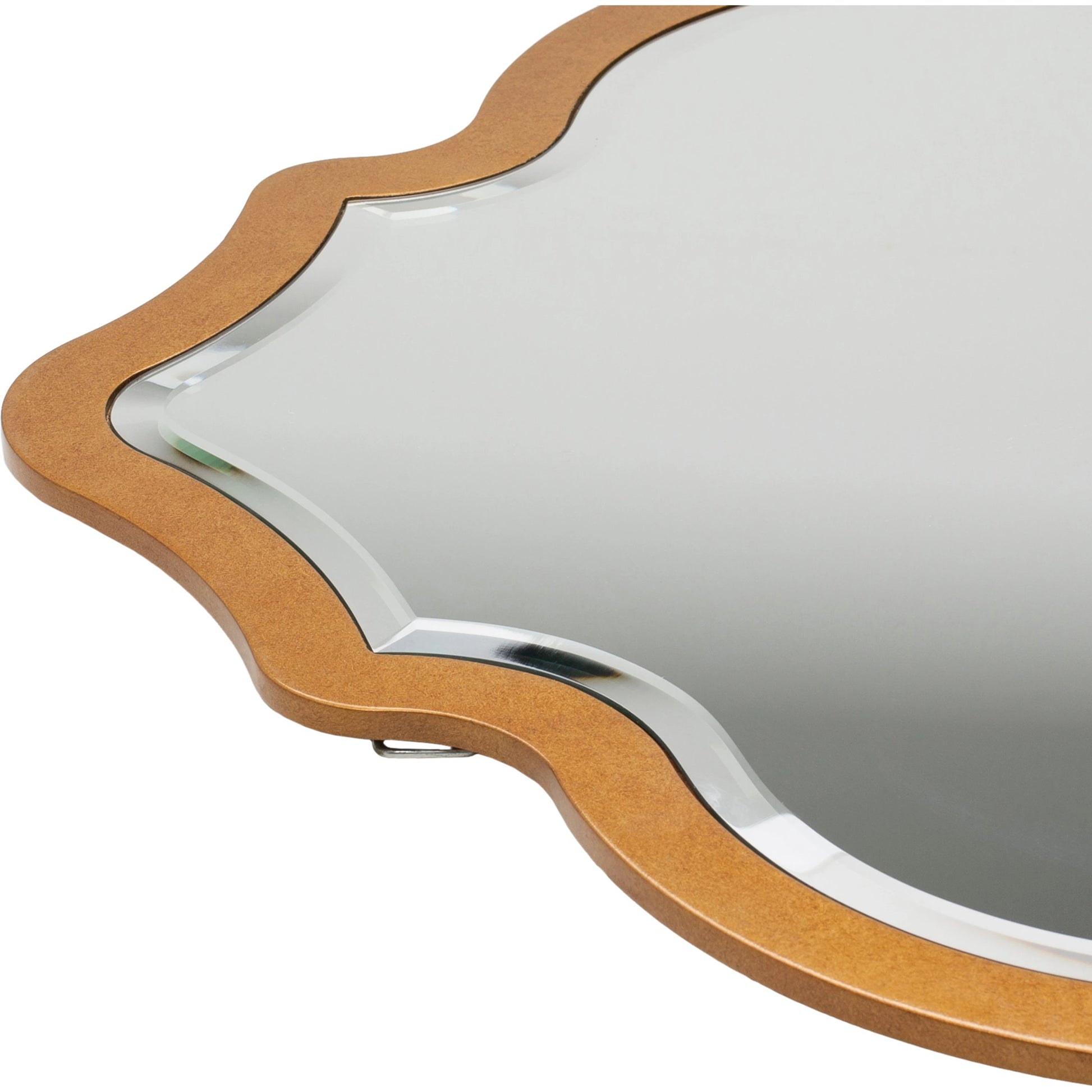 Quatrefoil - 29211 by Surya in gold and antiqued. Made from manufactured wood in a traditional style.