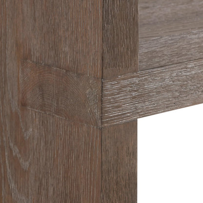 Outline Etagere by Bernhardt in cassel. Made from wood in a transitional style.
