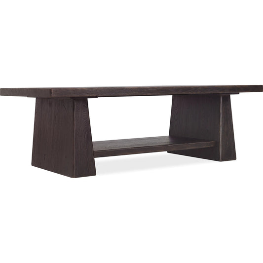 Driftwood Rectangle Cocktail Table by Hooker Furniture. Made from unique in a transitional style.