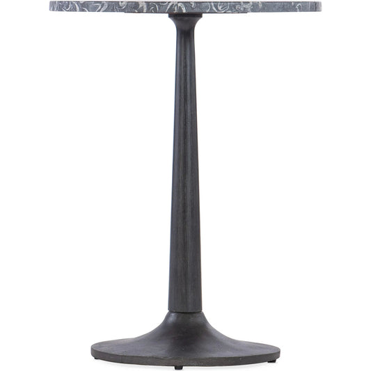Estelle Marble & Metal Drink Table by Hooker Furniture in black. Made from unique in a eclectic & global style.