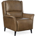 Deacon Power Recliner by Hooker Furniture. Made from leather in a traditional style.
