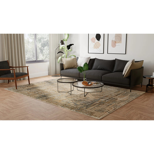 Jaxson Rug - JXN39PZF by Feizy in ivory, tan, gray. Made from wool, nylon in a unique style.