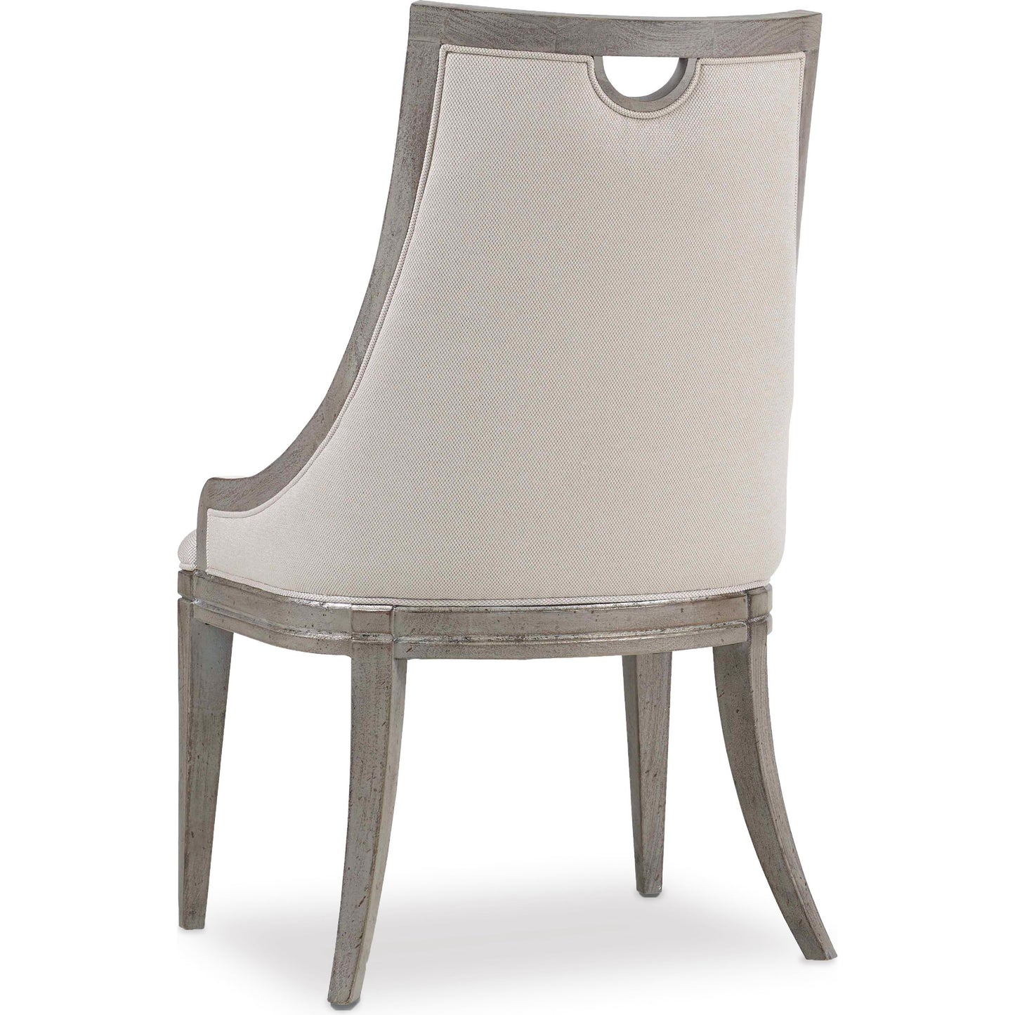 002 SI-1749656 | Additional Silo | Sanctuary Upholstered Side Chair (Set of 2) by Hooker Furniture in beige and epoque. Made from oak veneers, fabric in a traditional style.