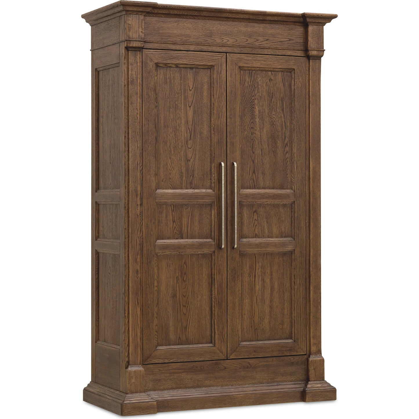 003 SI-2458503 | Primary Silo | Driftwood Wardrobe by Hooker Furniture. Made from unique in a transitional style.