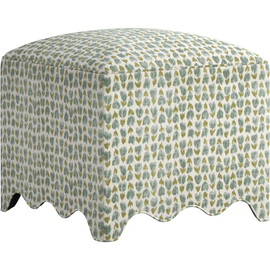 Lowry Ottoman by A.R.T. Furniture. Made from new zealand pine, parawood solids in a unique style.