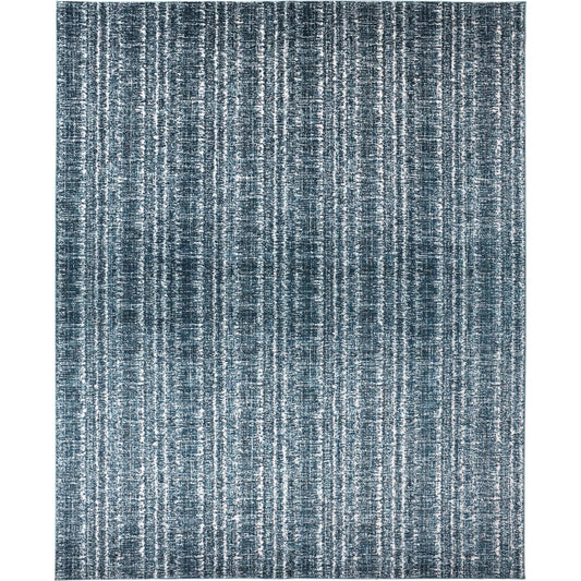Remmy Transitional Solid Rug - 3425F by Feizy in blue, ivory. Made from polypropylene, polyester in a unique style.