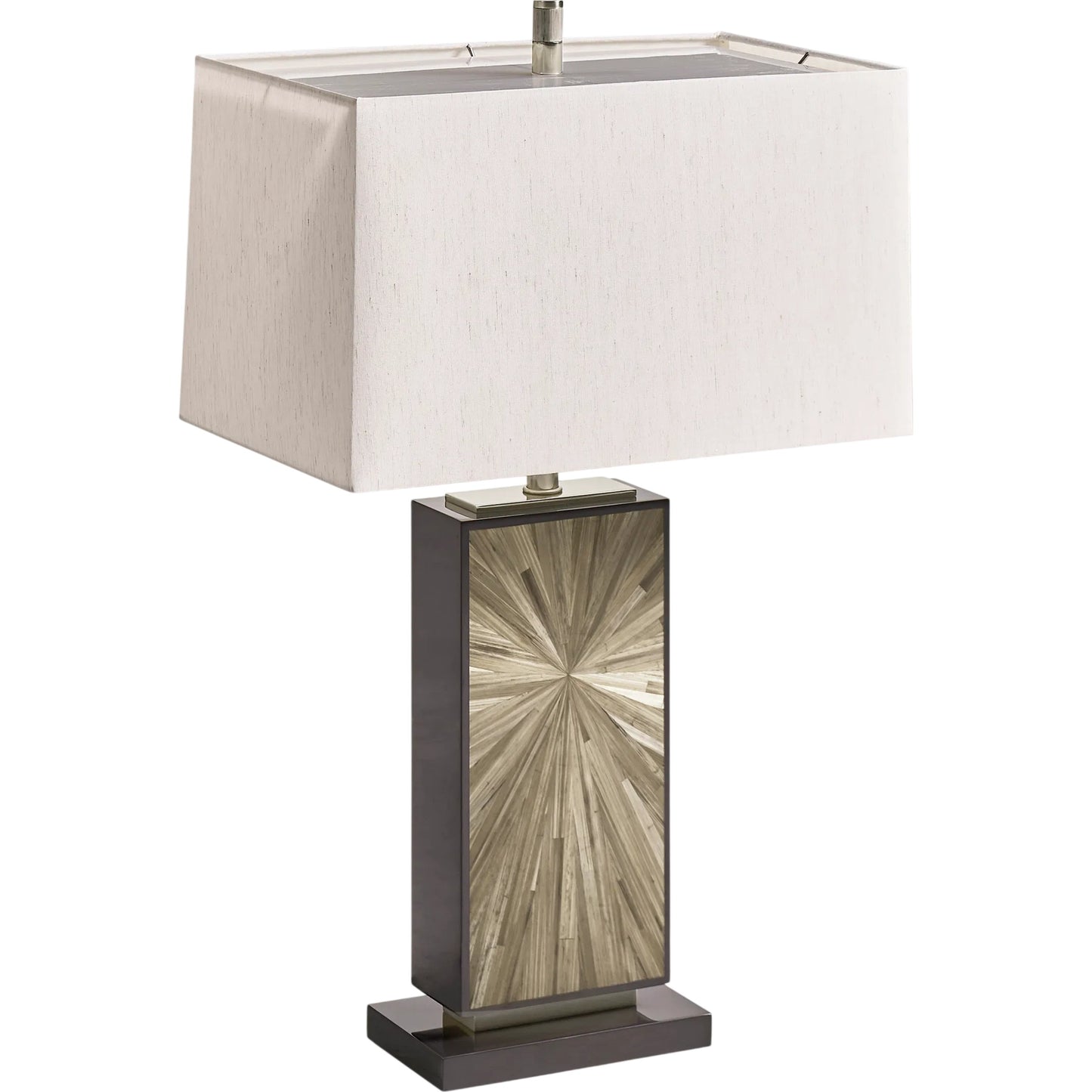 001 SI-2535776 | Primary Silo | Terra Vertical Table Lamp by Jonathan Charles in natural straw. Made from main straw in a unique style.