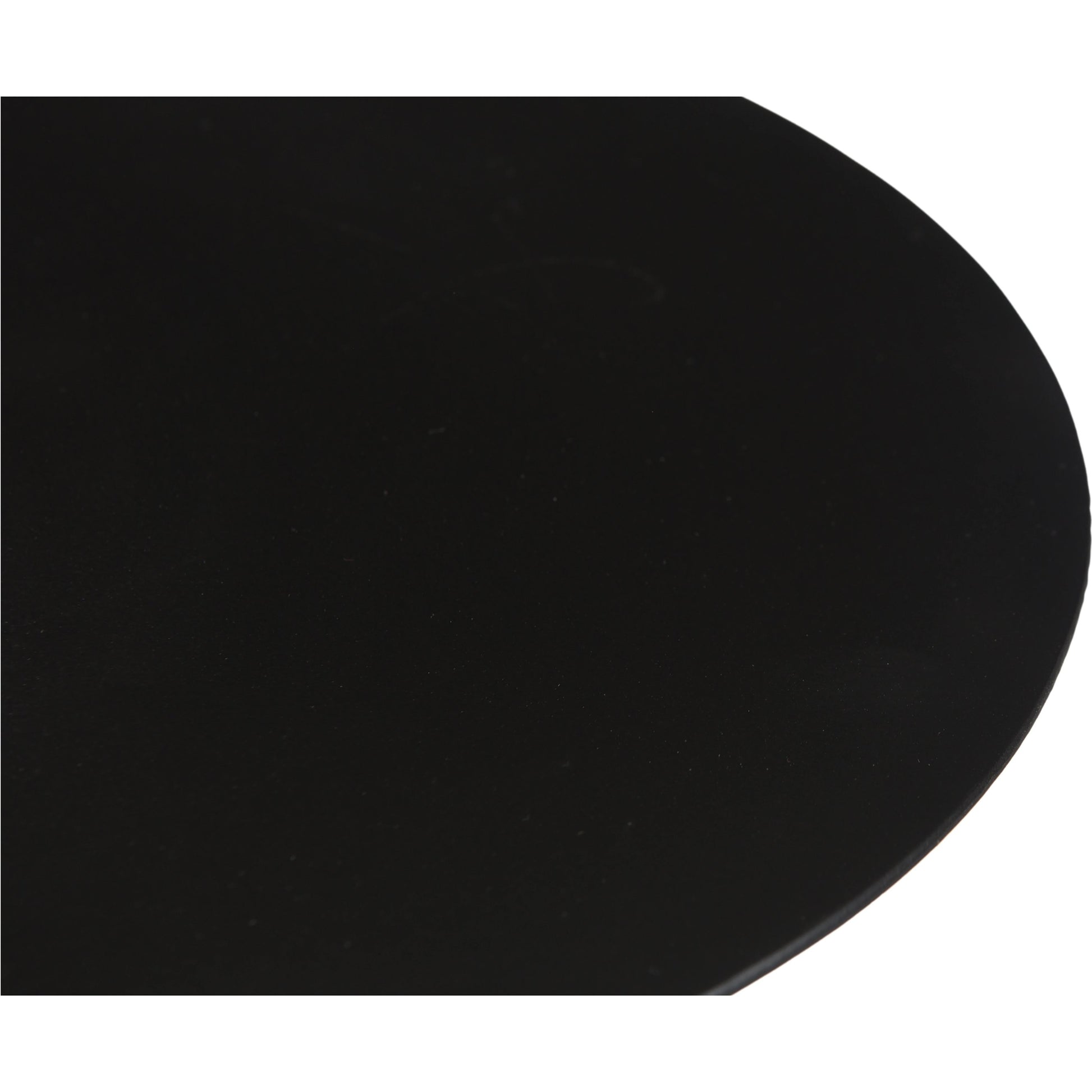 Lillith Accent Table by Moe's Home Collection. Made from black terrazzo base, black iron top in a modern style.