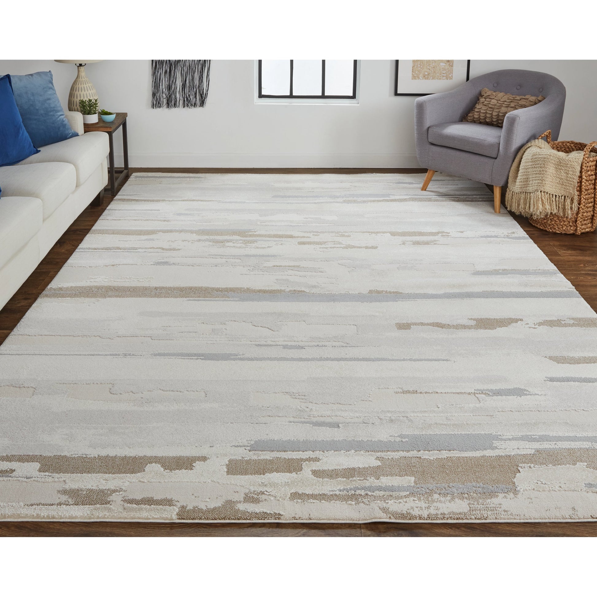 Vancouver Transitional Rug - 39FEF by Feizy. Made from 74% polypropylene frieze, 26% high bulk polyester in a unique style.