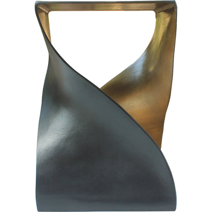 Twist Accent Table by Moe's Home Collection. Made from aluminum in a modern style.