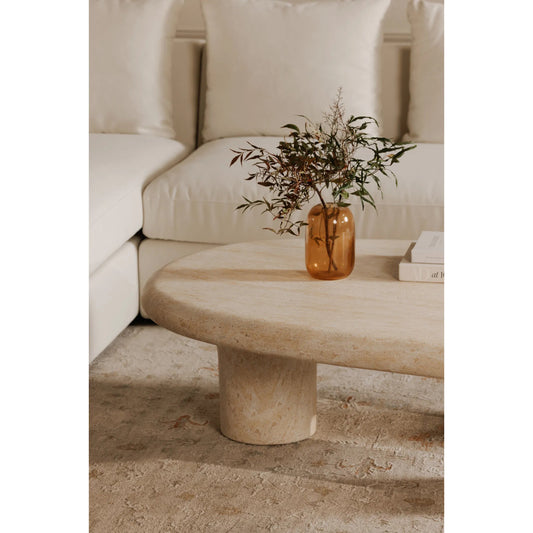 Circe Vase by Moe's Home Collection. Made from glass in a unique style.