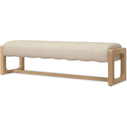 Banyon Bay Bench by Hooker Furniture. Made from unique in a transitional style.