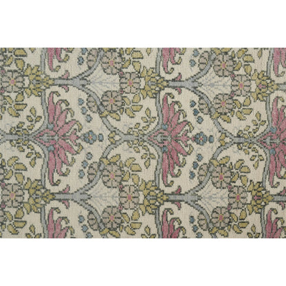 Beall Traditional & Botanical Rug - 6714F by Feizy in ivory, pink, green. Made from wool in a unique style.