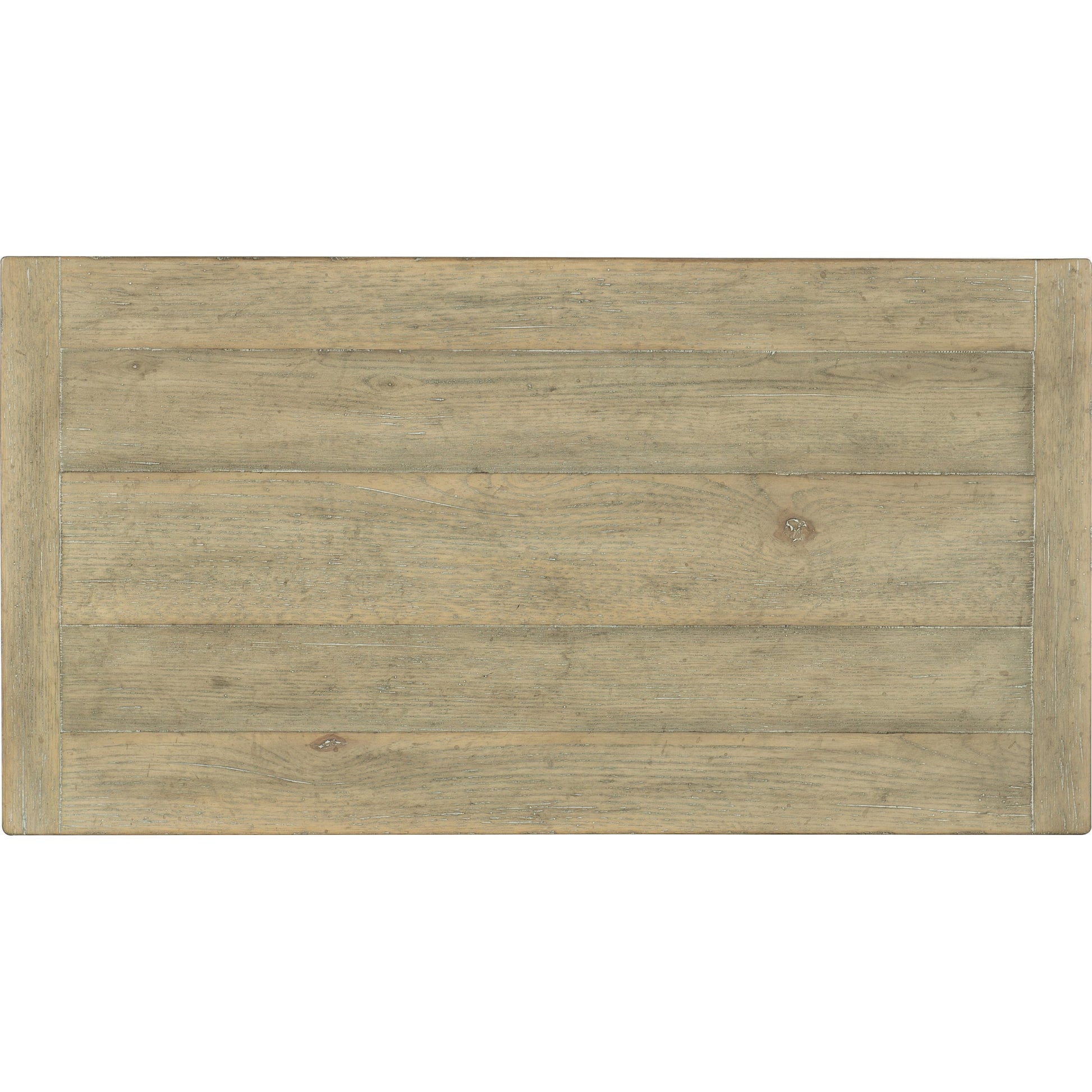 Surfrider Nightstand by Hooker Furniture in driftwood. Made from pecan veneers, felt panel, self-closing undermount drawer guides, solid-wood edge top in a cottage & farmhouse style.