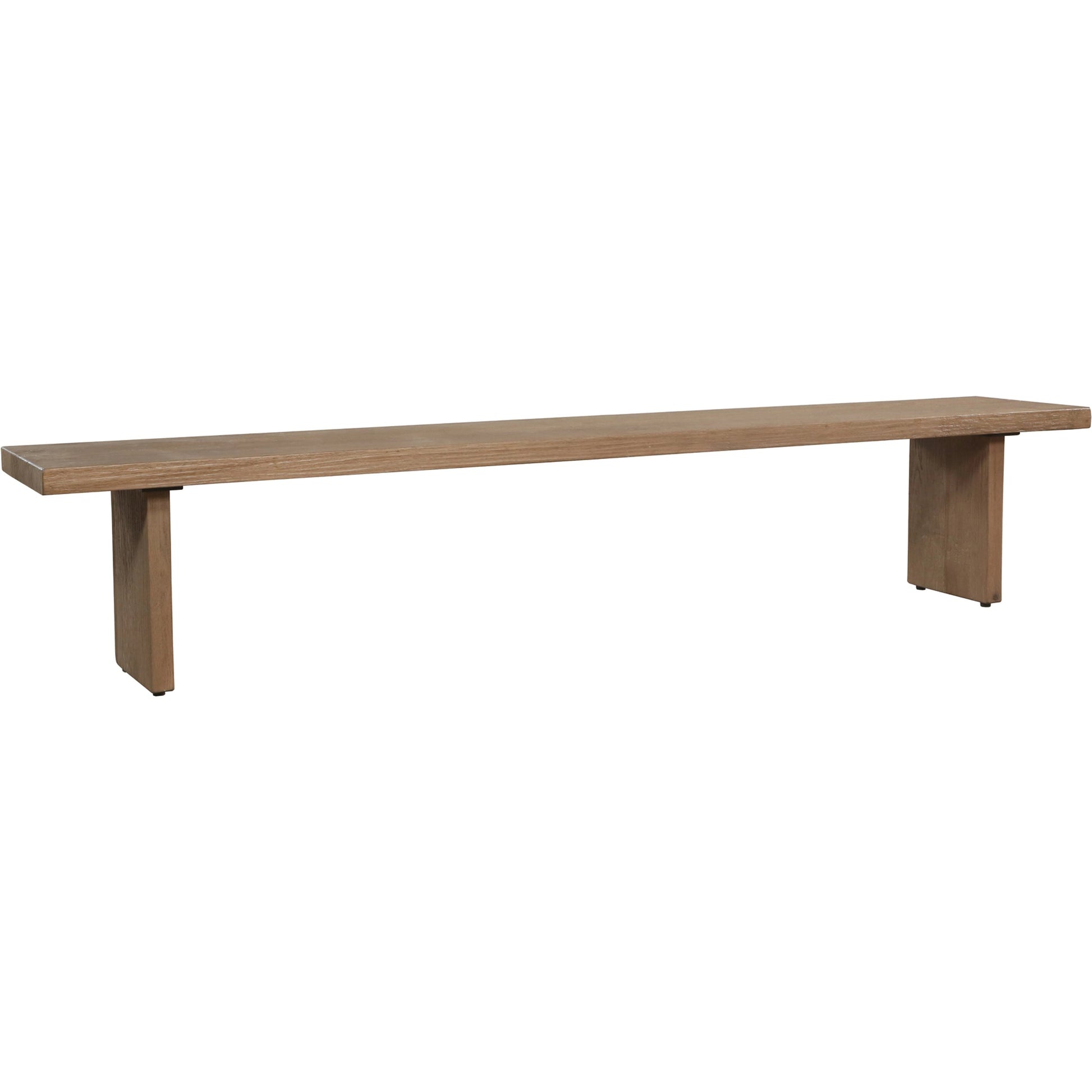 Koshi Bench by Moe's Home Collection in sandblasted amber oak. Made from solid oak in a modern style.