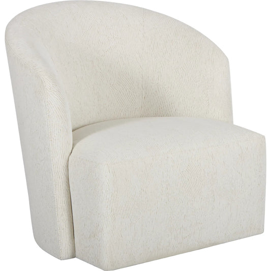 Bastion Swivel Chair, H-Pearl by A.R.T. Furniture in pearl. Made from polyester in a unique style.