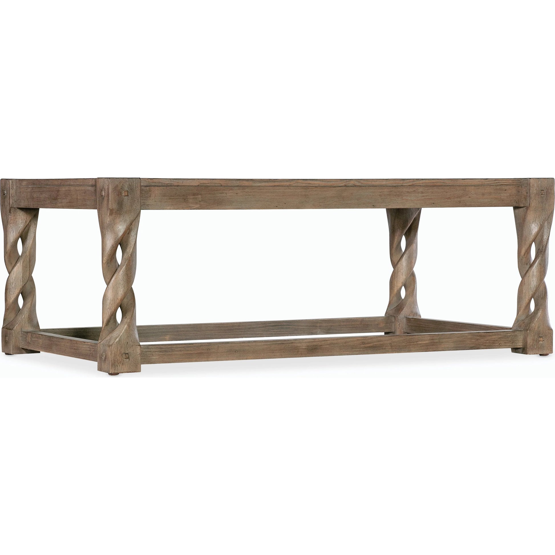 Commerce & Market Jack O'bein Cocktail Table by Hooker Furniture in medium wood and medium wood finish. Made from pine veneers in a modern style.