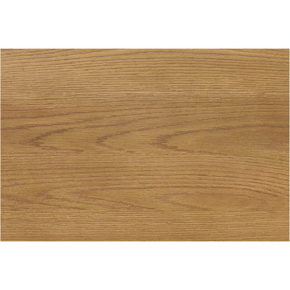 Leigh Coffee Table by Moe's Home Collection in brown and brown - md-2077. Made from solid oak edge, oak veneer over mdf top, plywood, adjustable glide in a transitional style.