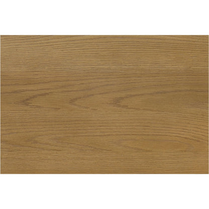 Leigh Side Table by Moe's Home Collection in brown and brown - md-2077. Made from solid oak edge, oak veneer over mdf top, plywood, adjustable glide in a transitional style.