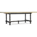 Ciao Bella Trestle Table by Hooker Furniture. Made from pine veneers with solid-wood edge top in a traditional style.