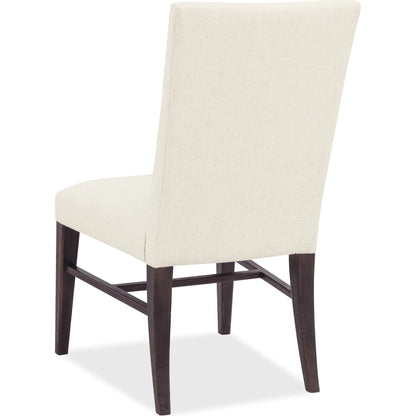 Driftwood Upholstered Side Chair by Hooker Furniture in beige. Made from unique in a transitional style.