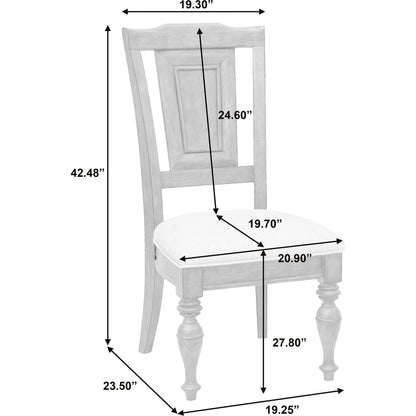 Woodbury Wooden Side Chair by Pulaski Furniture in cowboy boots brown. Made from rubberwood in a traditional style.