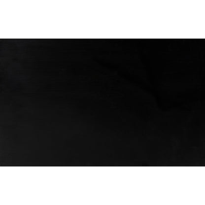 Tribeca Swan Arm Chair by Jonathan Charles in black and painted formal black. Made from acacia in a traditional style.