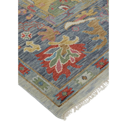 Karina Traditional Persian Rug - 6794F by Feizy in blue, gray, gold. Made from wool in a unique style.