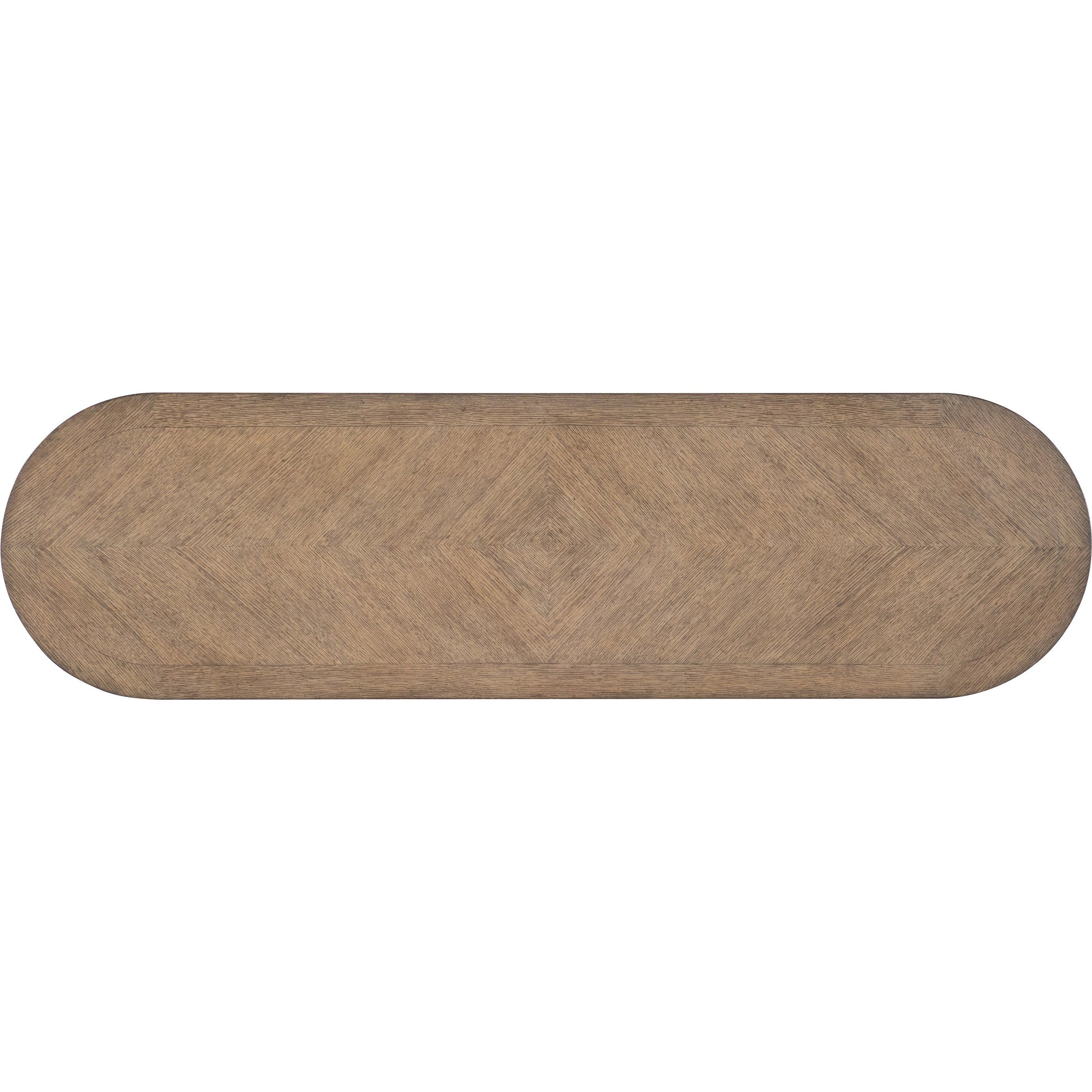 Melange Arbor Credenza by Hooker Furniture in medium wood. Made from oak veneers, canvas crackle in a modern style.