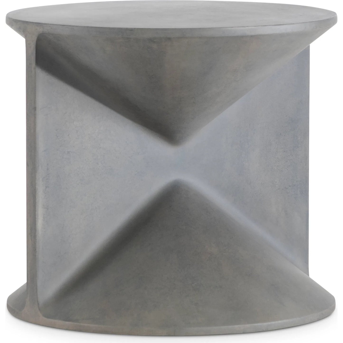 003 SI-2539298 | Additional Silo | Sintra Side Table by Bernhardt in grey. Made from concrete in a unique style.