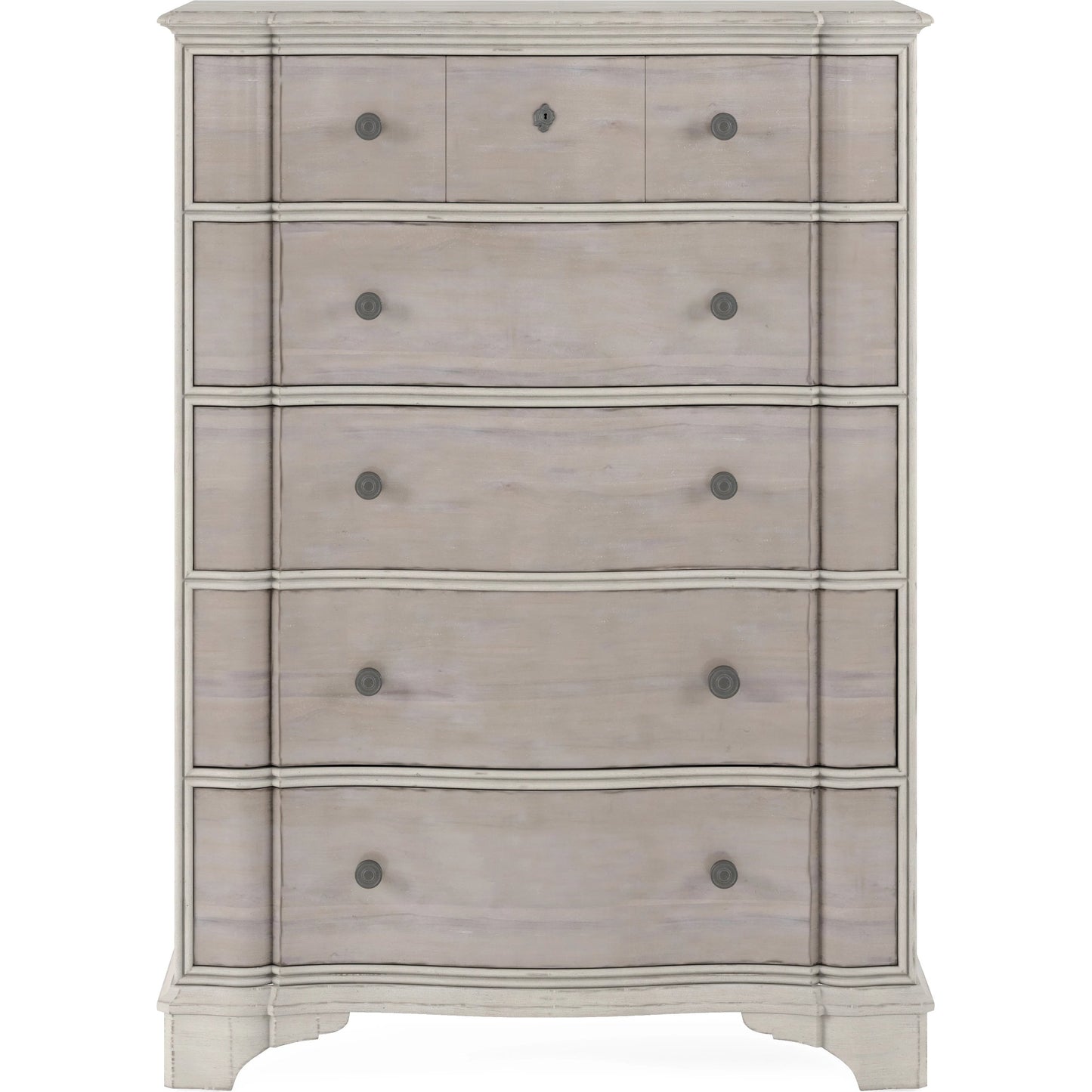 002 SI-2155742 | Additional Silo | Alcove Drawer Chest by A.R.T. Furniture in belgian ivory, washed maple. Made from acacia solids, maple veneers, metal in a modern style.