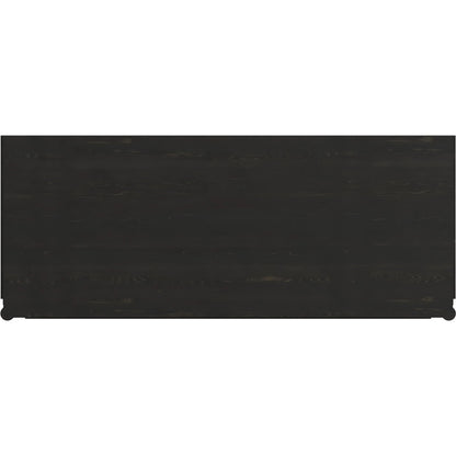 Atrium 3 Drawer Chest by A.R.T. Furniture in hand rubbed black, undertones of brown. Made from unique in a traditional style.