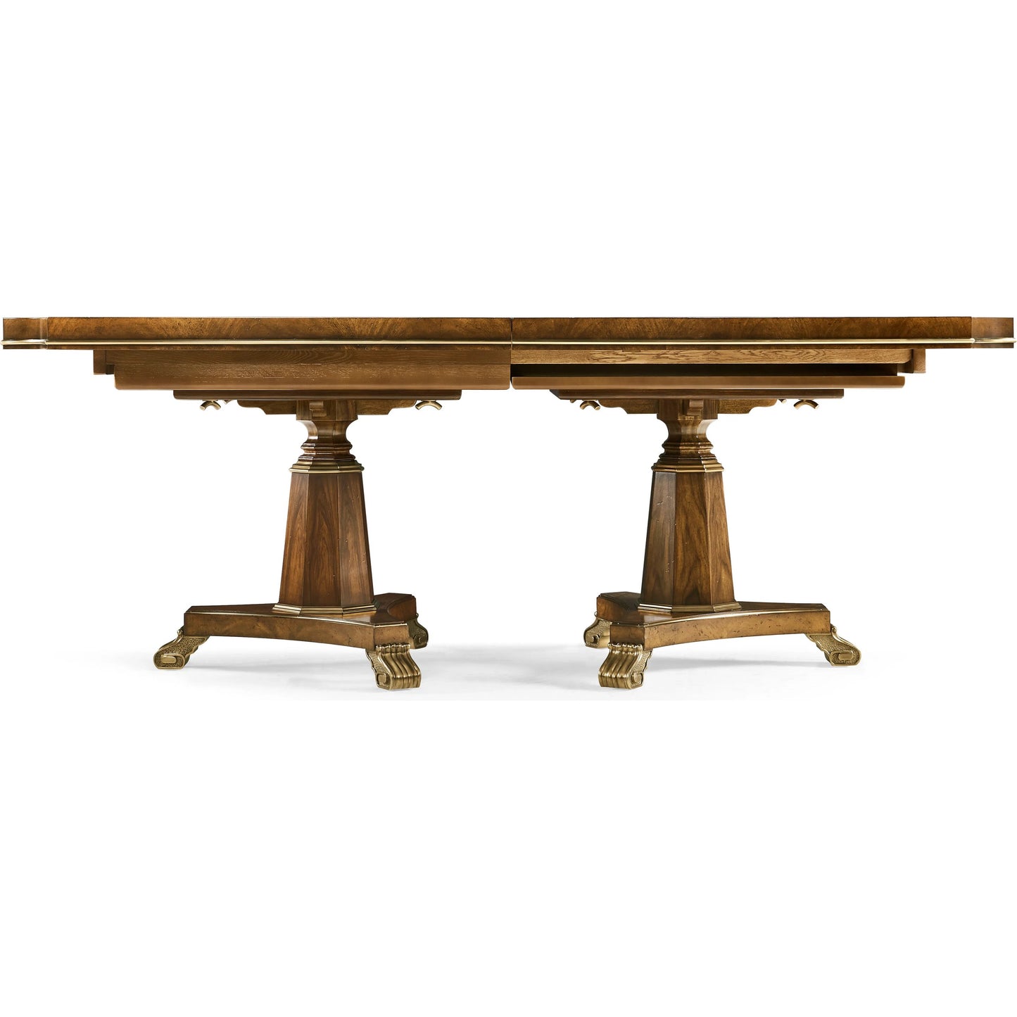 003 SI-2446832 | Additional Silo | Viceroy Rectangular Dining Table by Jonathan Charles in viceroy brown santos. Made from local mahogany, brass, santos rosewood crown veneer in a traditional style.