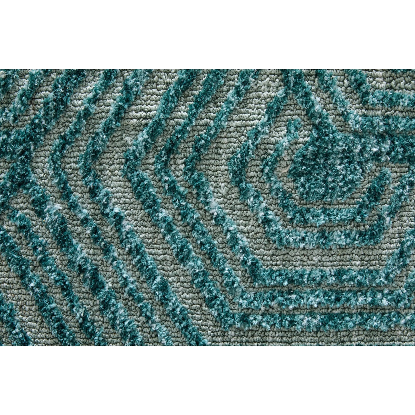 004 SI-2461419,SI-2461420,SI-2461421,SI-2461422,SI-2461423 | Closeup | Colton Geometric 8748A57F Rug by Feizy in blue. Made from polyester in a unique style.
