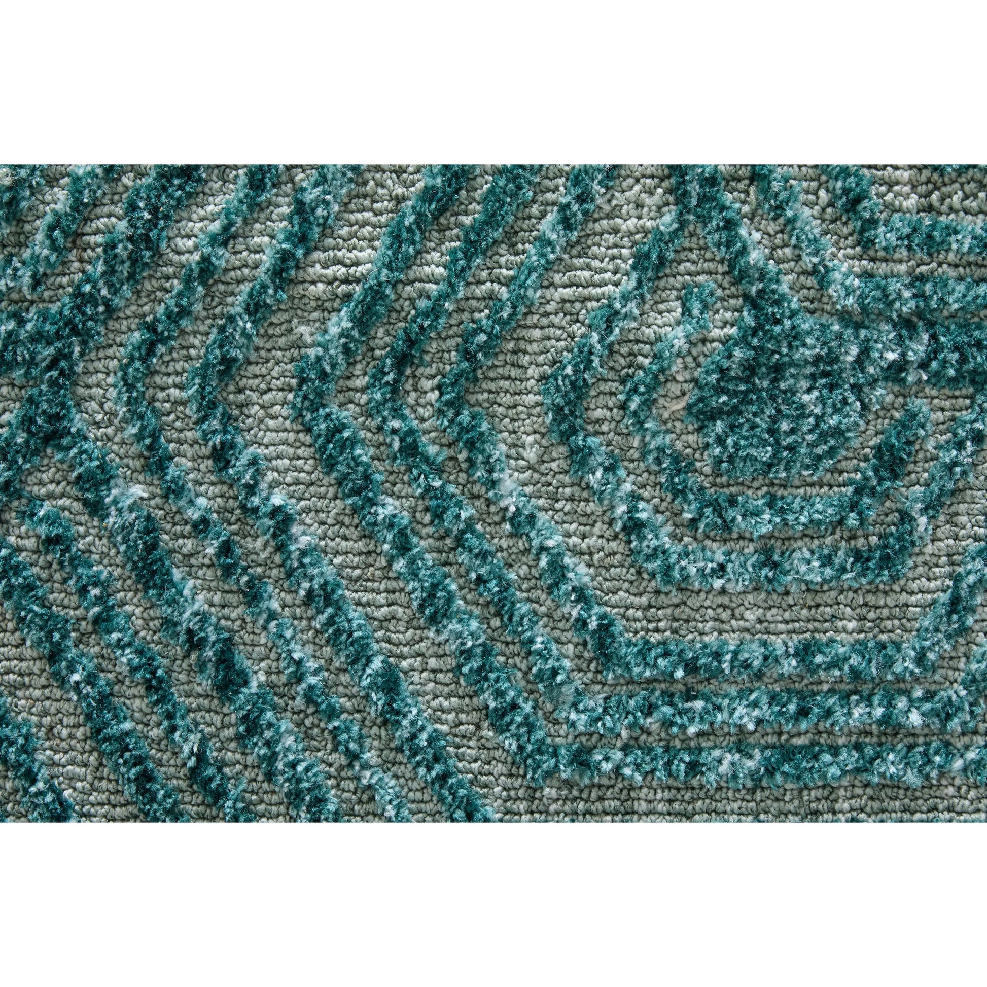 Colton Geometric 8748A57F Rug by Feizy in blue. Made from polyester in a unique style.