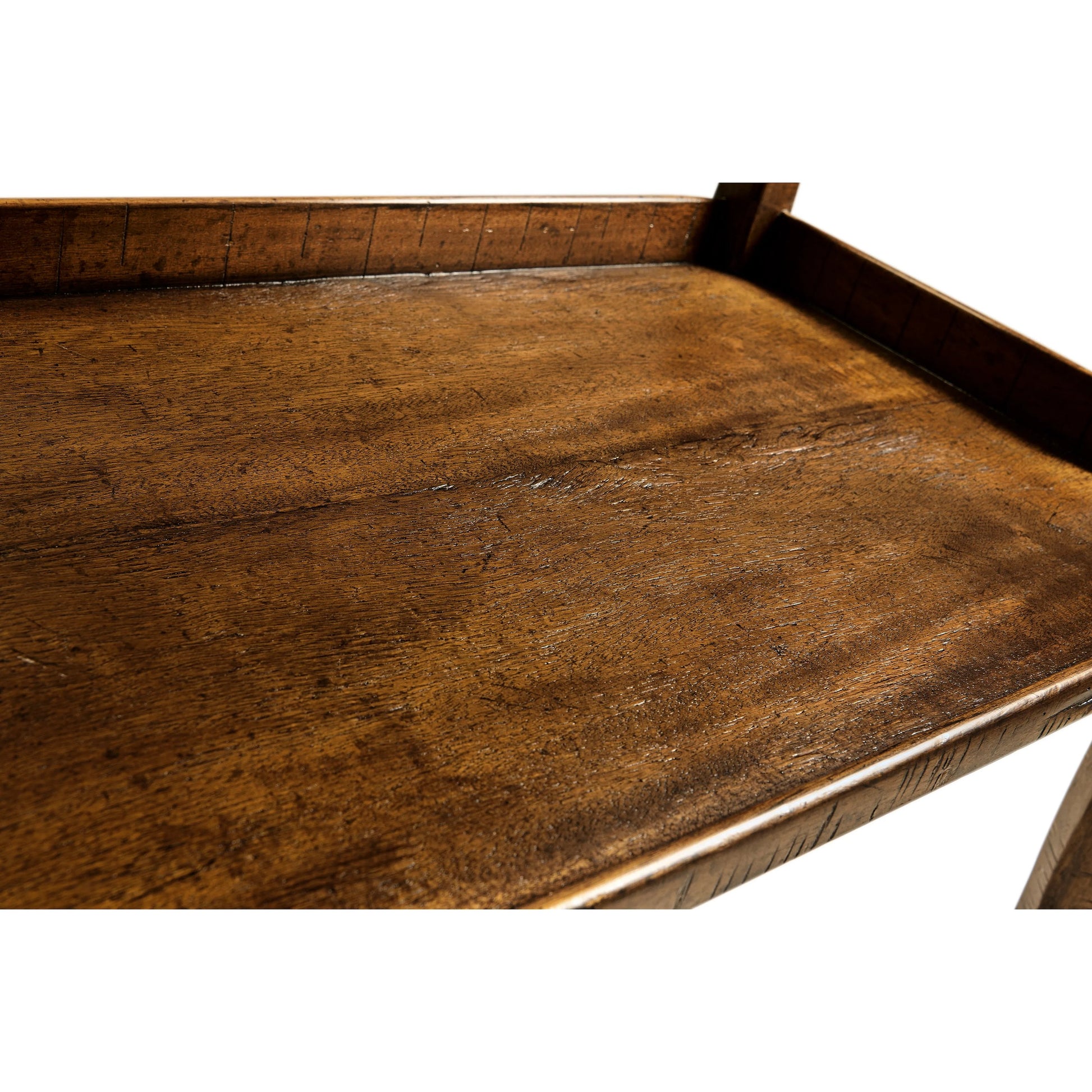 Casual Accents Country Walnut Etagere by Jonathan Charles in brown and country farmhouse walnut. Made from acacia in a traditional style.