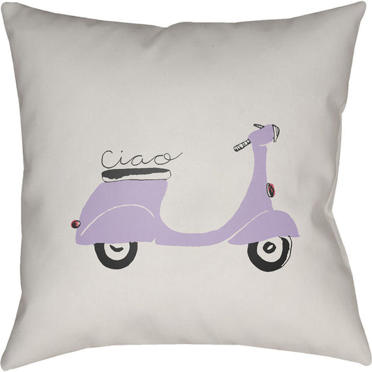 Ciao Pillow - 26118 by Livabliss. Made from front: 100% polyester, back: 100% polyester in a modern style.