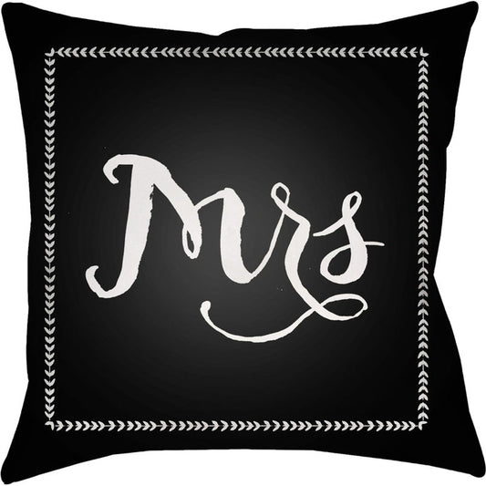 Wife Pillow - 7112 by Livabliss. Made from front: 100% polyester, back: 100% polyester in a traditional style.