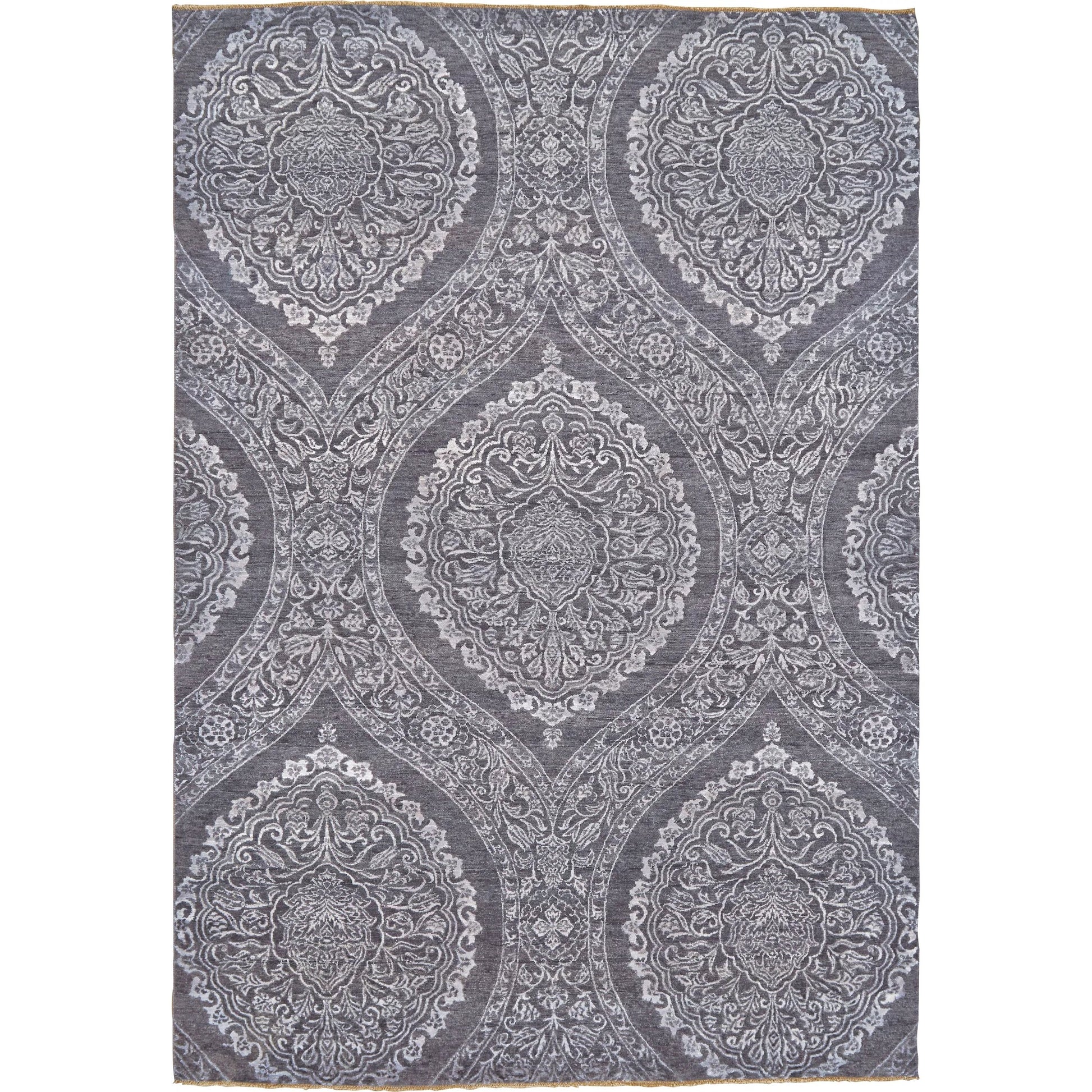 Alford Eyelash Wool Rug - 7075F by Feizy. Made from wool, viscose in a unique style.