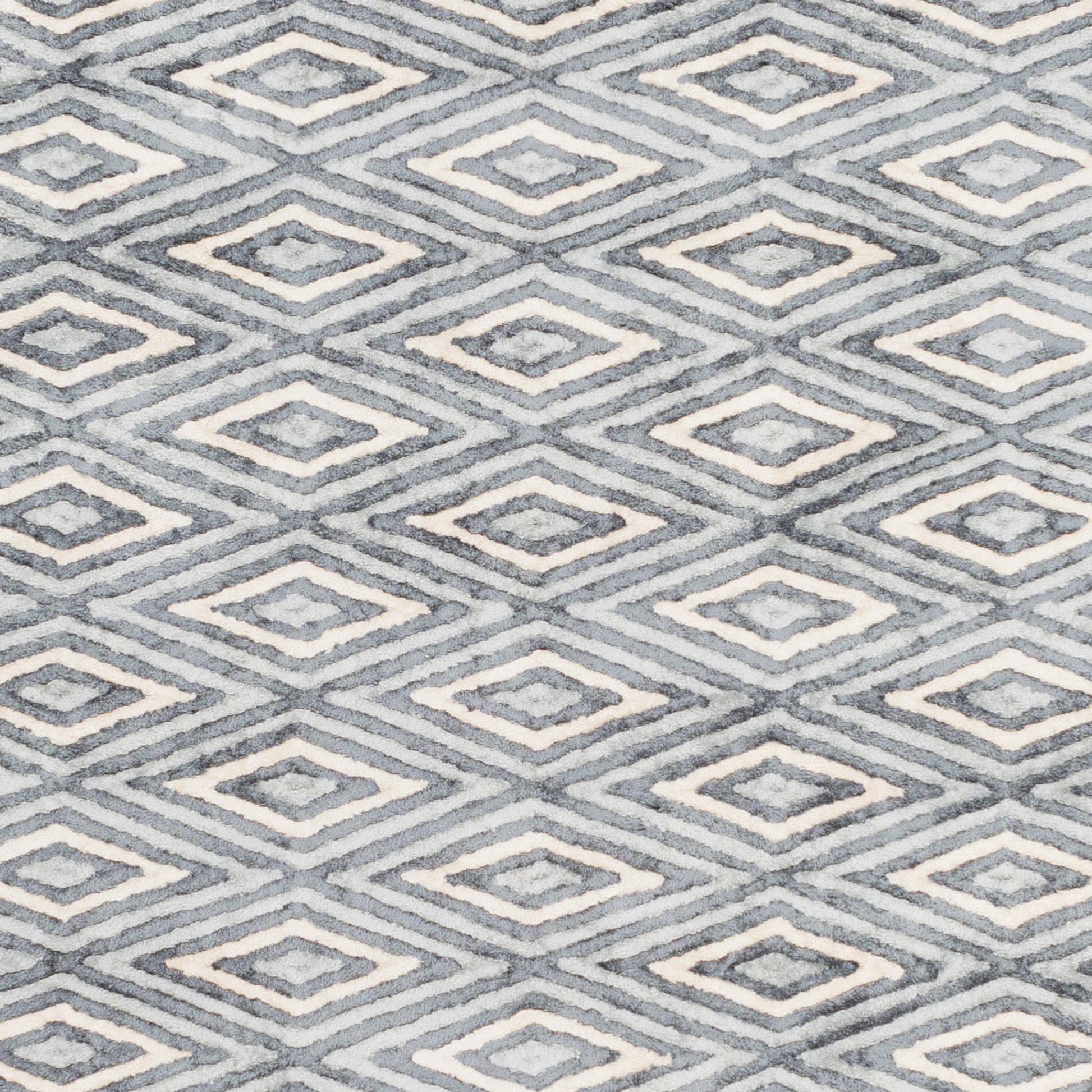 Quartz Rug - 12964 by Surya in navy, pale blue, cream. Made from 100% viscose in a unique style.