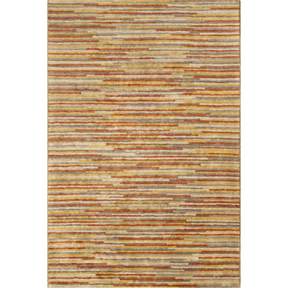 Quartz QTZ-5035 Indoor/Outdoor Rug by Surya in rust, mustard, dark brown, light brown, taupe. Made from 100% viscose in a unique style.
