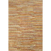Rust, Mustard, Dark Brown, Light Brown, Taupe / 2'6" x 10'