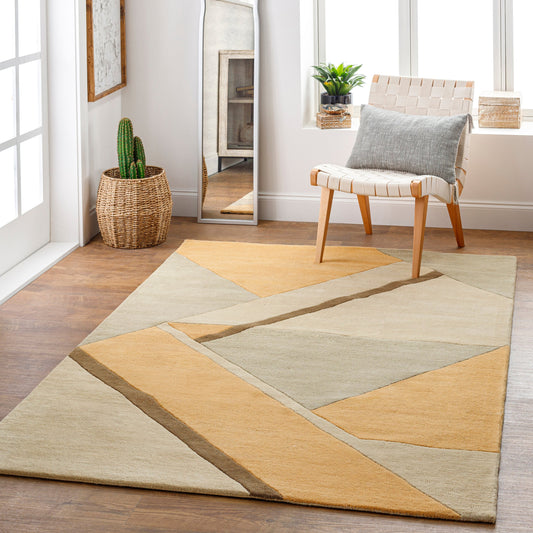 Queens Rug - 26213 by Surya. Made from 100% wool in a unique style.